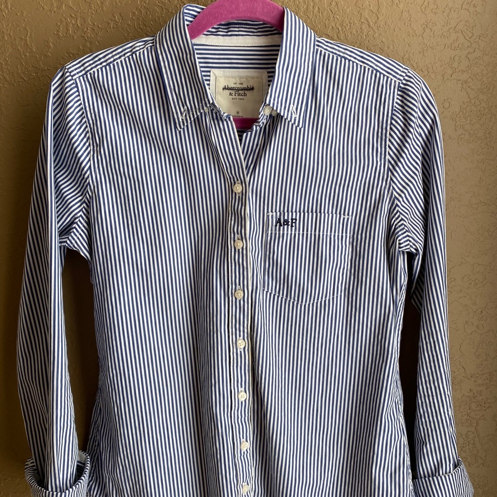 Abercrombie and Fitch Classic Stripped Button Down